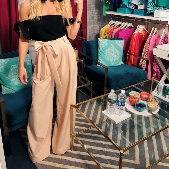 Milly Pants - Milly Italian Cady Trapunto Tie Waist Trousers